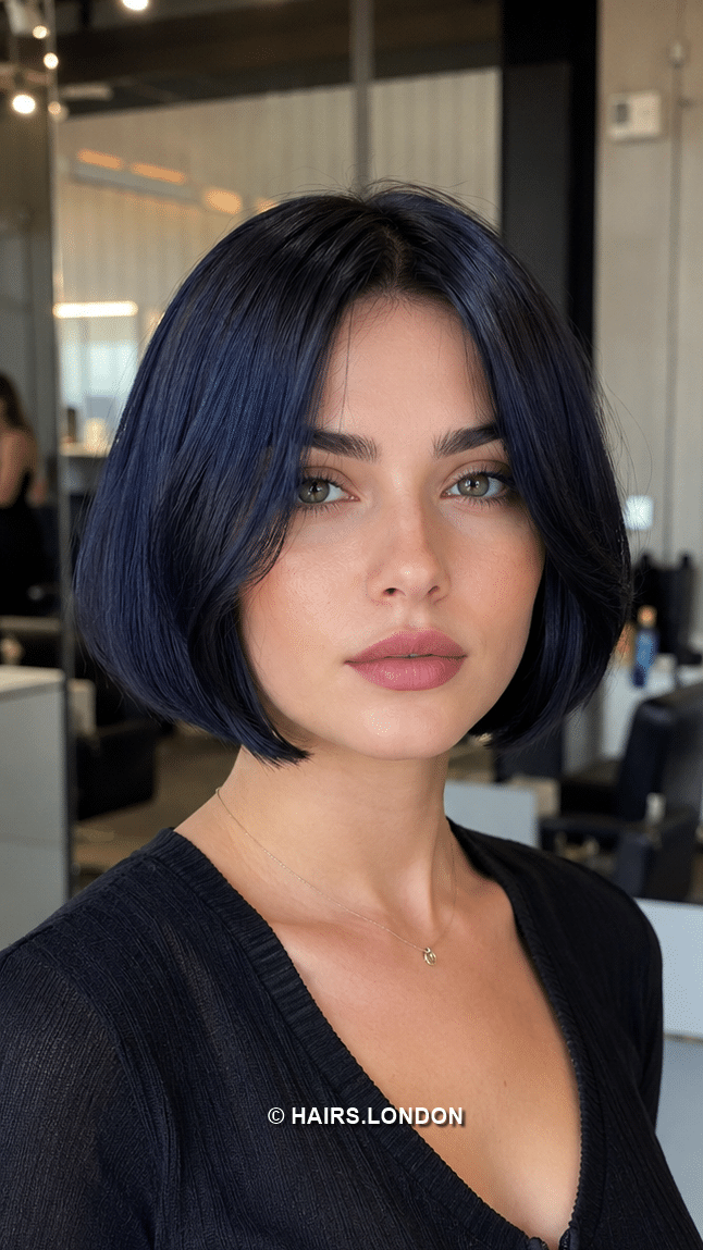 Midnight Indigo Hair