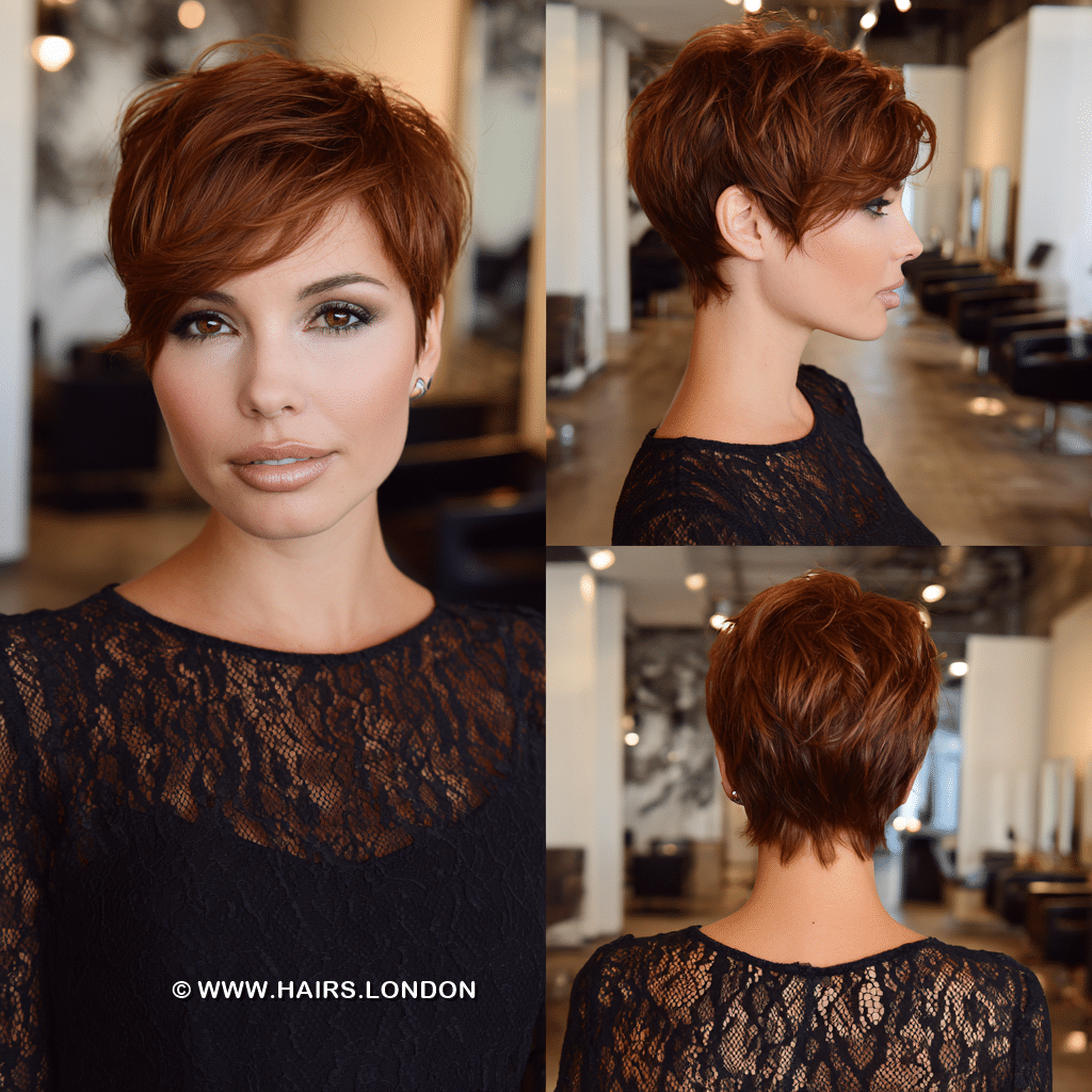 Rich Auburn Copper Hair