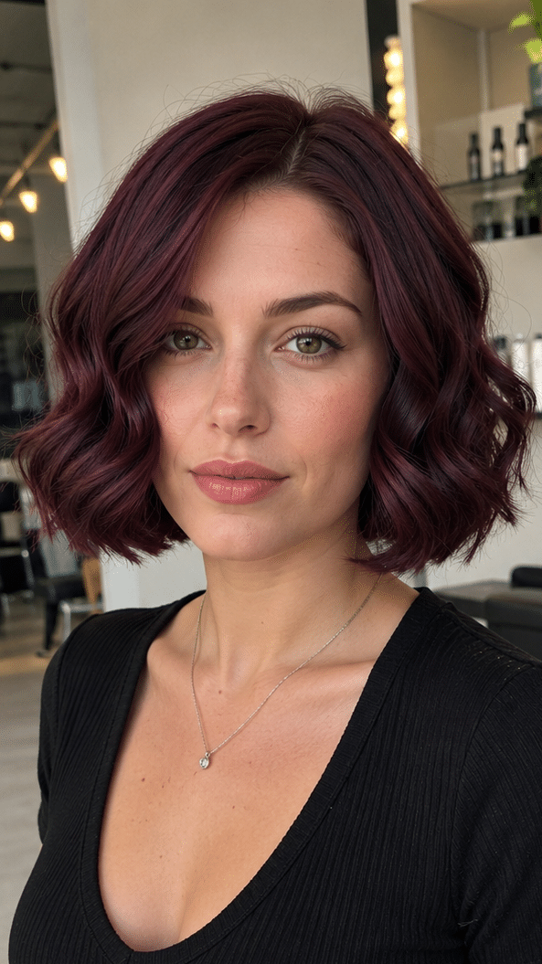 Black Cherry Merlot Hair