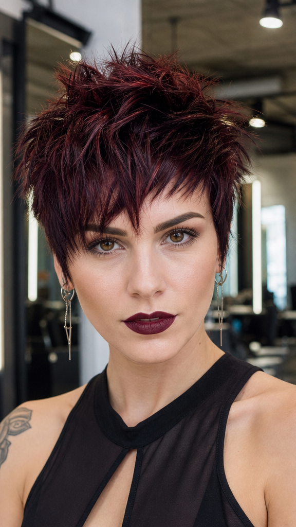 Black Cherry Velvet Hair