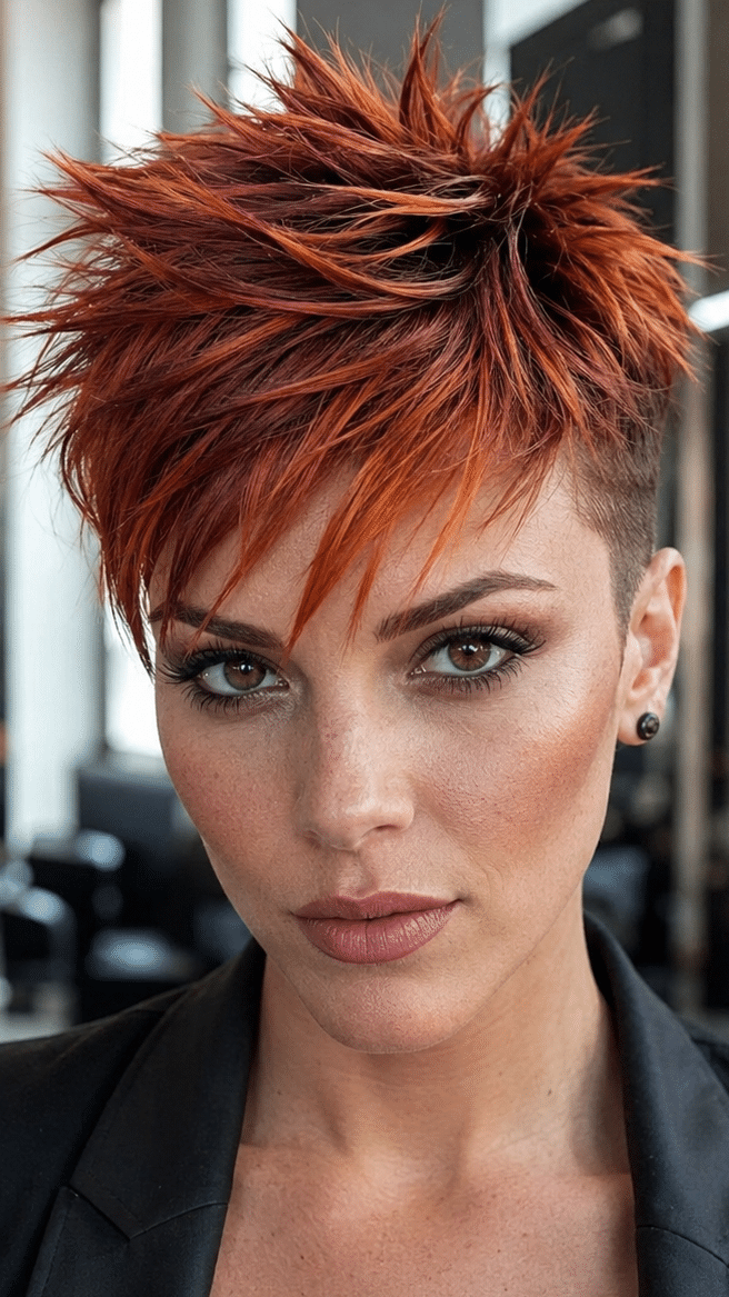 Spiced Copper Ember Hair