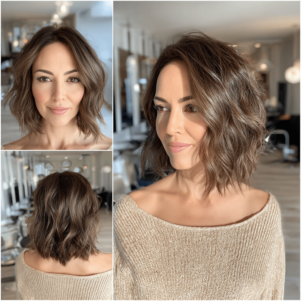 Soft Chestnut Brown Hair