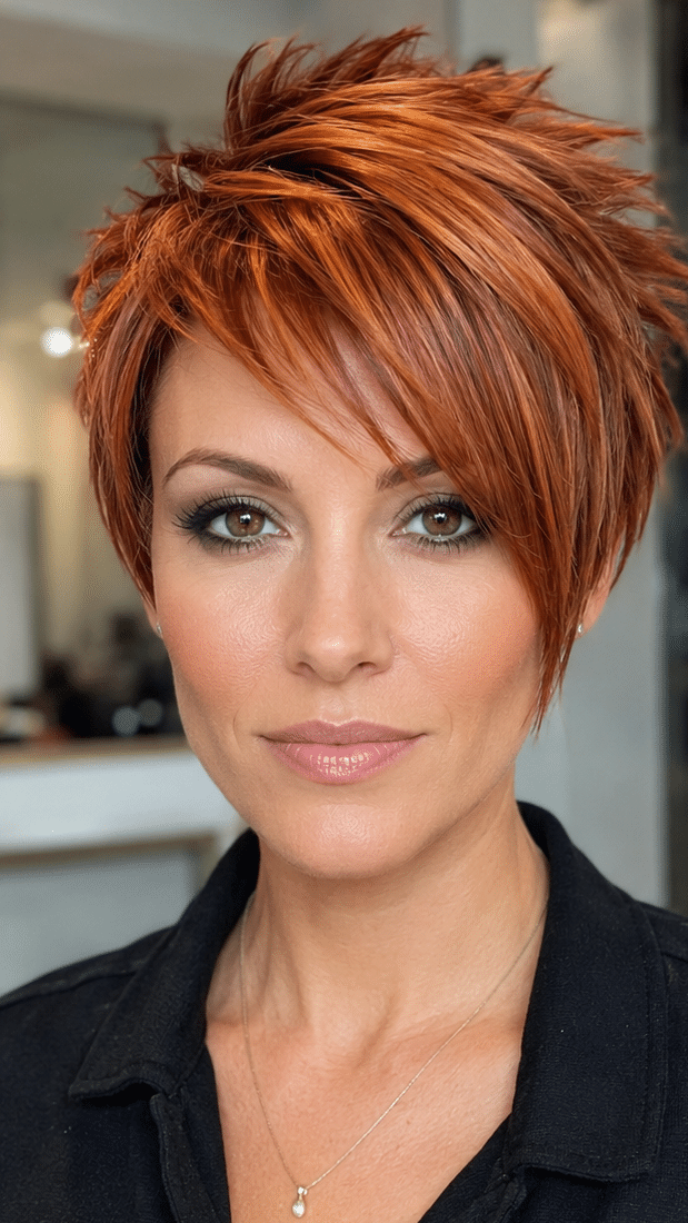 Spiced Copper Ember Hair