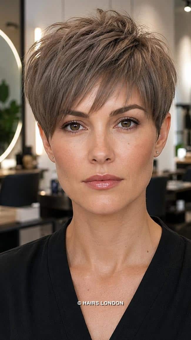 Smoky Mushroom Brown Hair