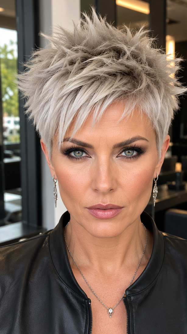 Silver Moonstone Frost Hair