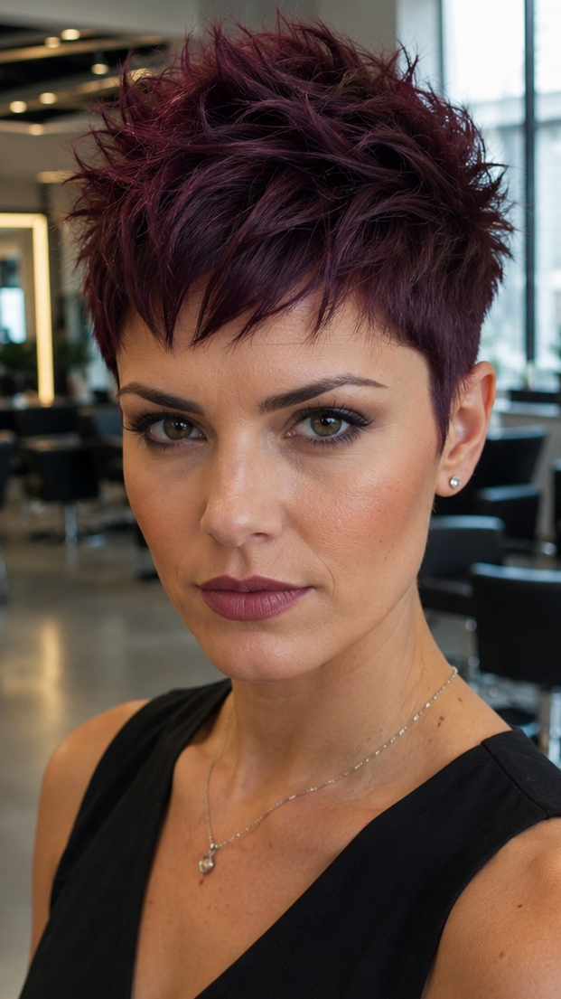 Blackberry Merlot Hair