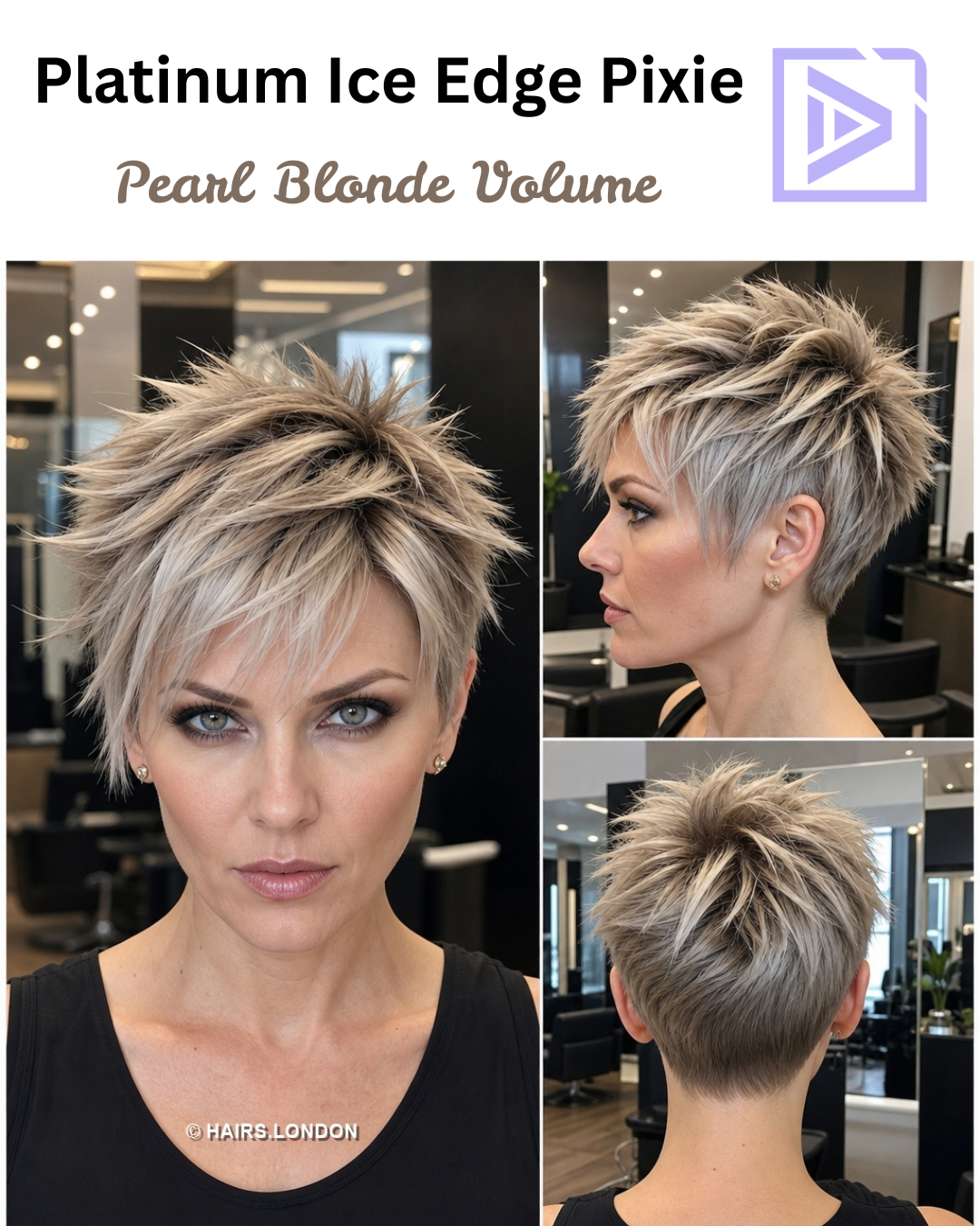 Pearl Blonde Volume Hair