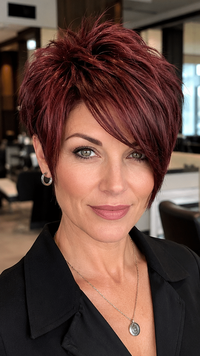 Black Cherry Velvet Hair