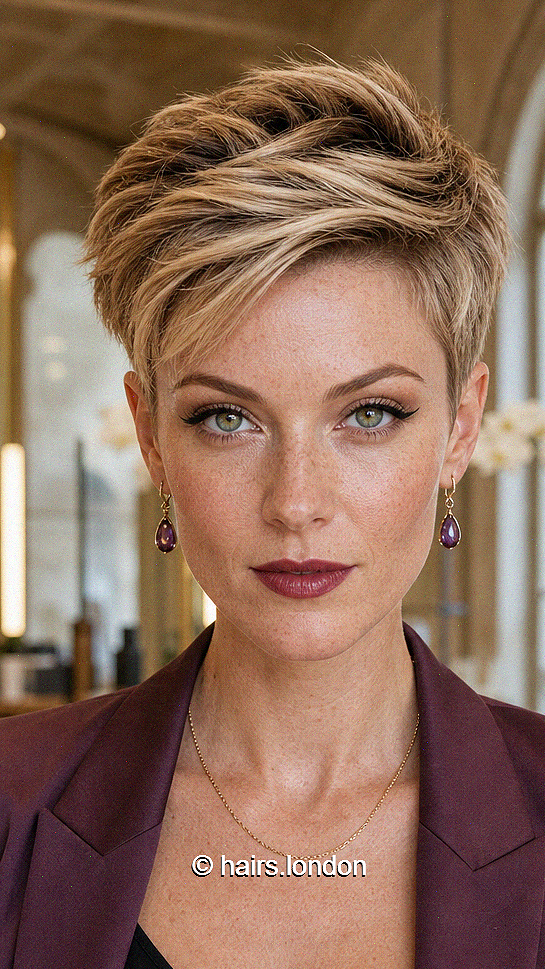 64 Stunning Long Pixie Cut Ideas Honey Beige Blonde Hair
