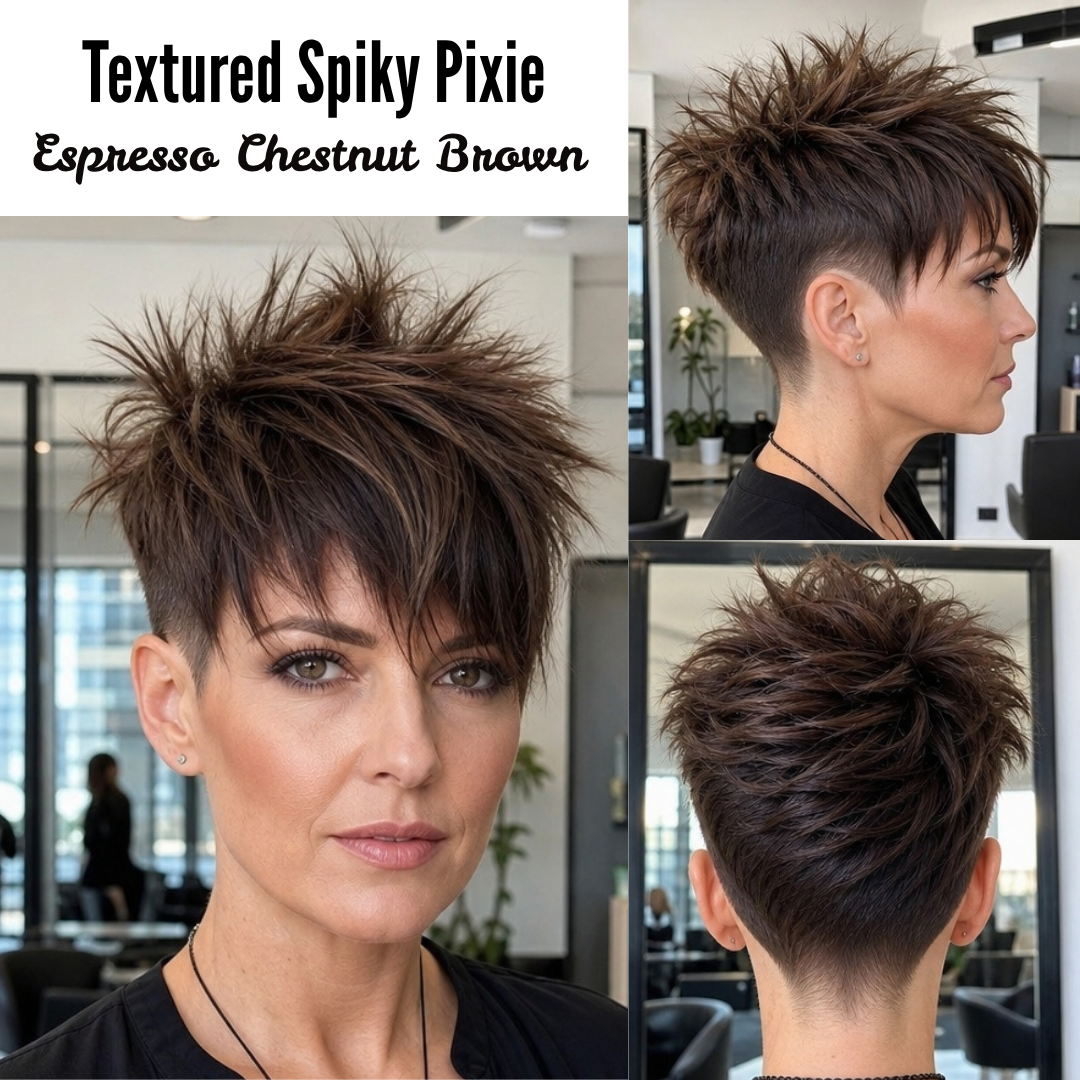 Espresso Chestnut Brown Hair