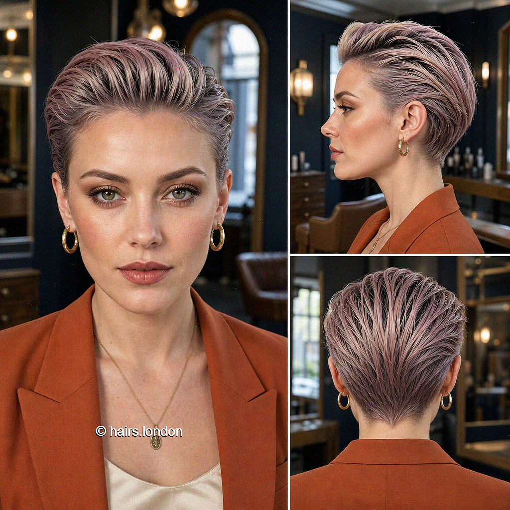 69 Stunning Pixie Cuts for Every Age and Hair Type Smoky Rose Silver Hair