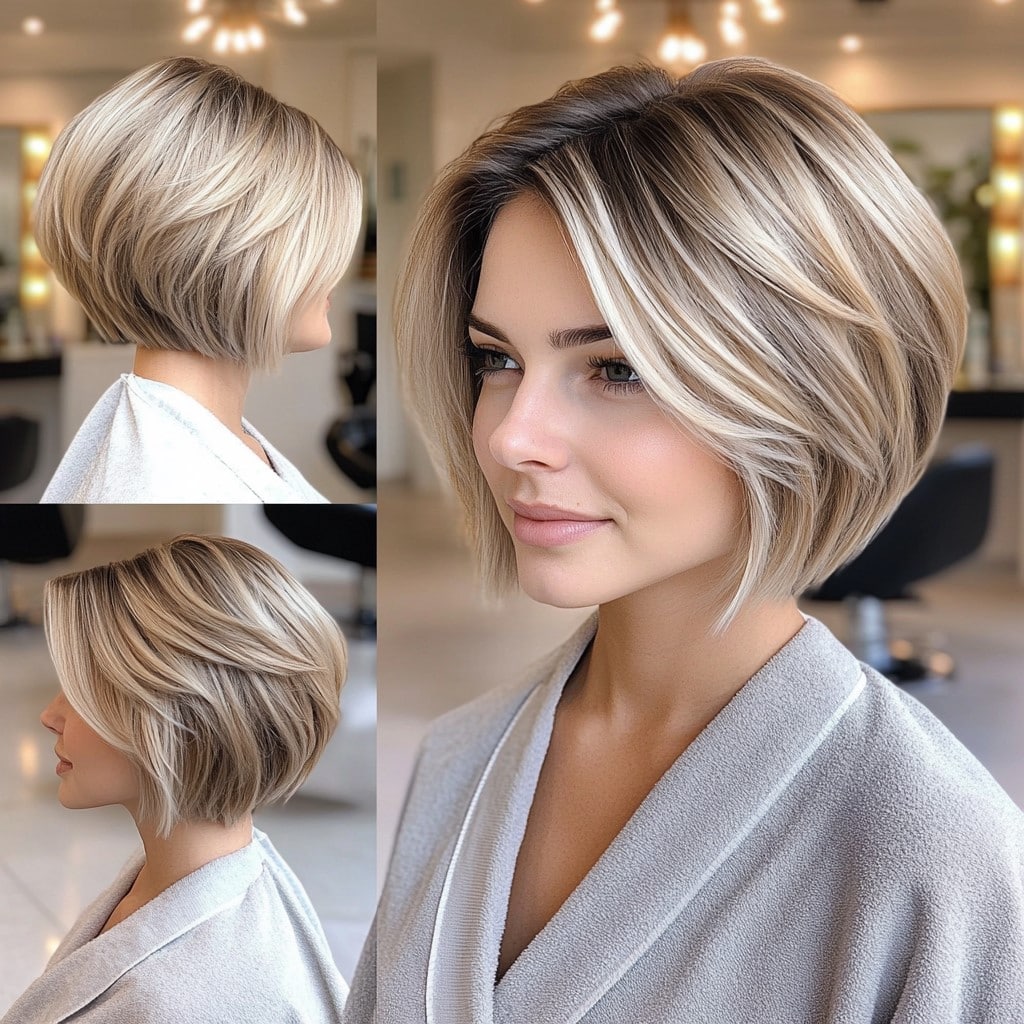 Ash Blonde Balayage Hair
