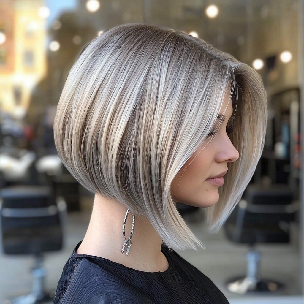 Ash Blonde Balayage Hair