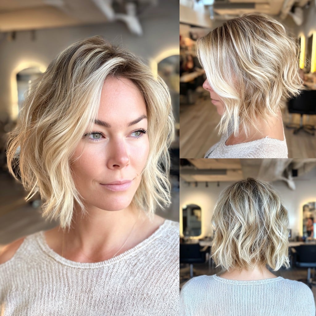 Beachy Blonde Balayage Hair