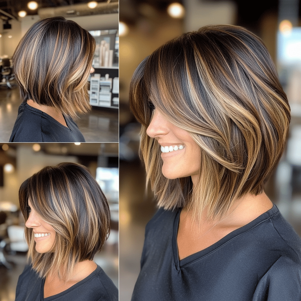 Bronze Honey Balayage Hair
