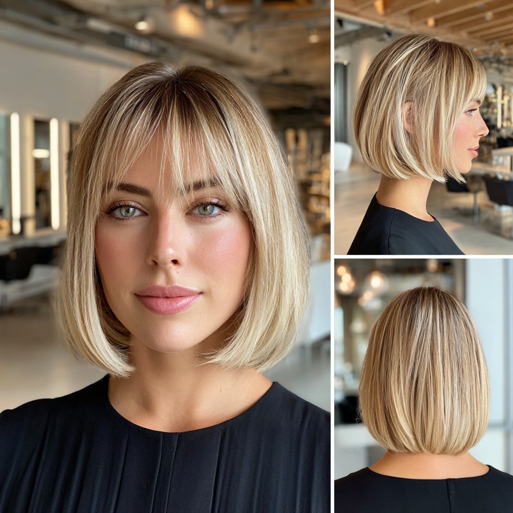 Champagne Blonde Glow Hair