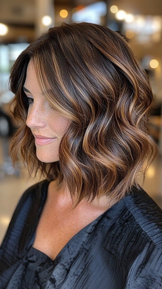 Chocolate Brown Balayage Hair