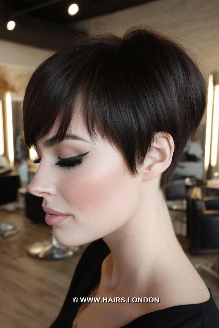 Classic Dark Chocolate Brown Hair