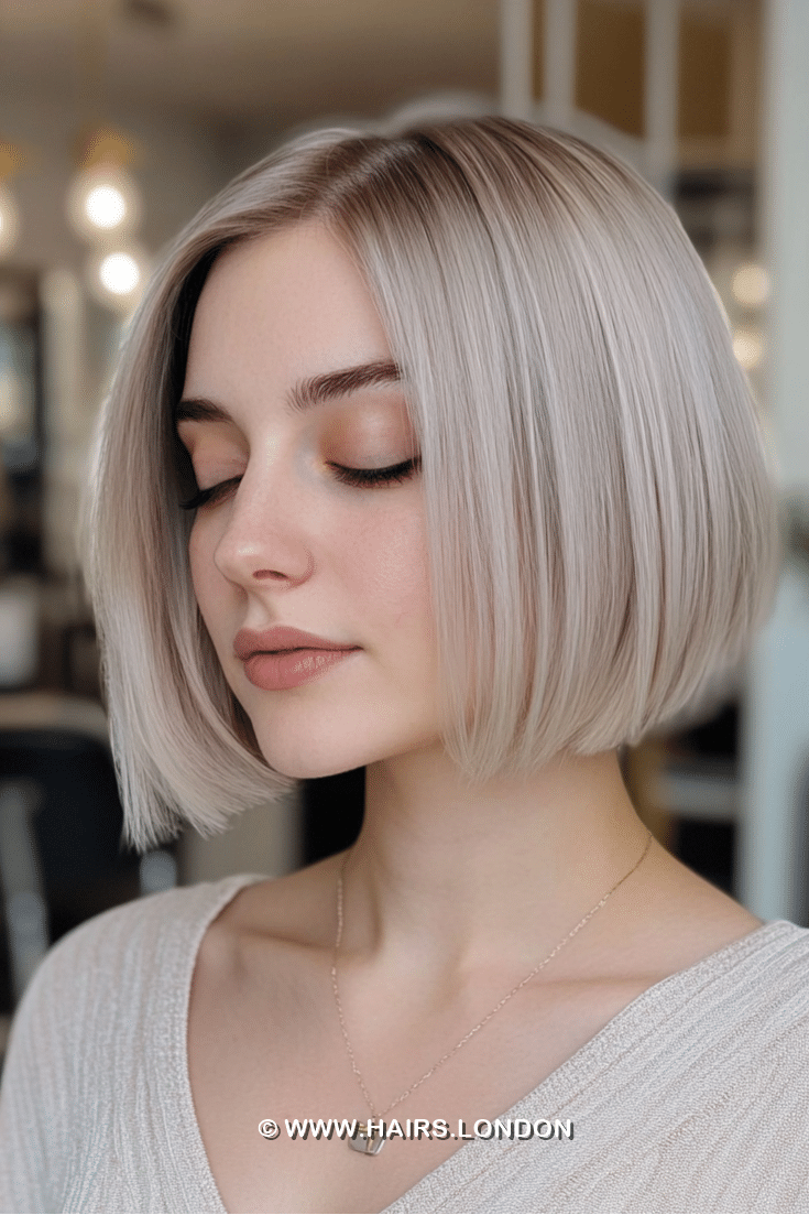 Cool Pearl Blonde Hair
