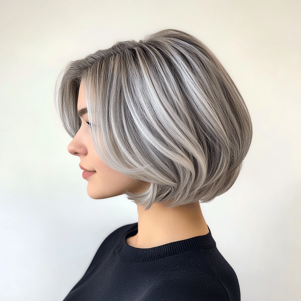Cool Silver Gray Hair