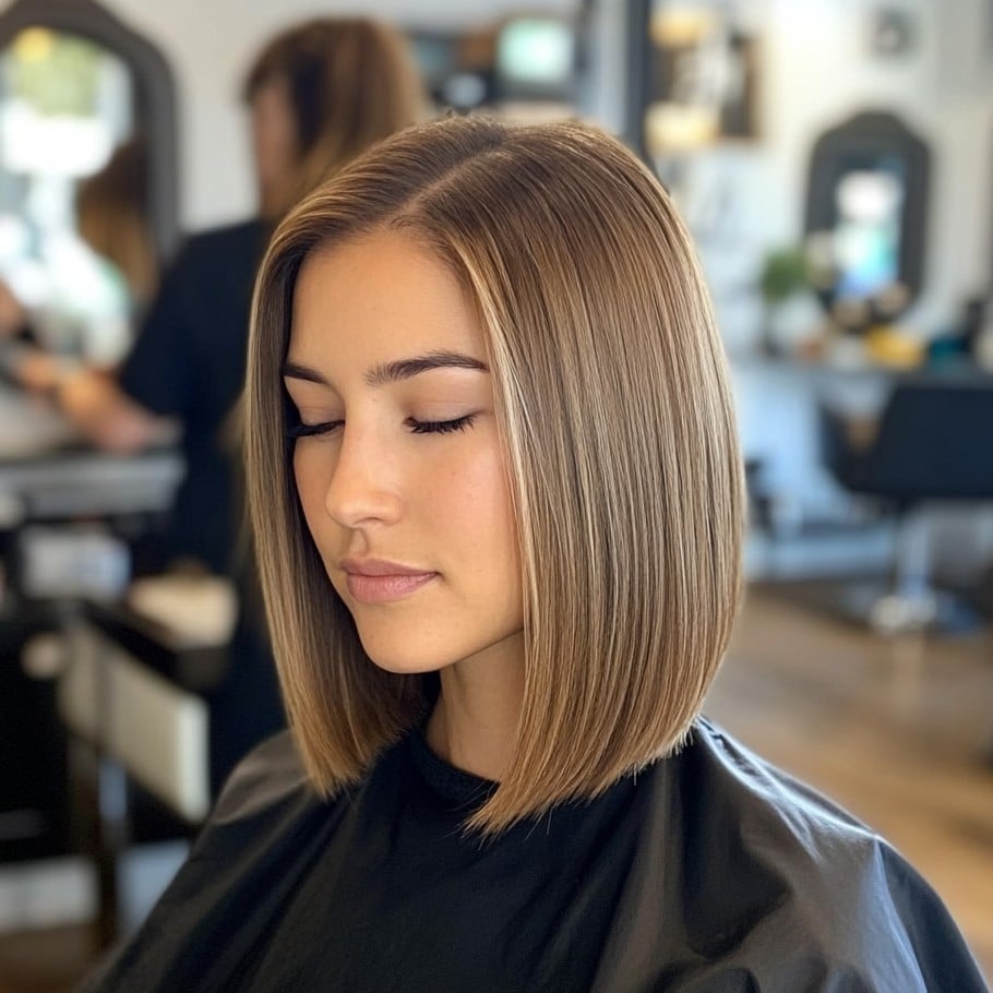 Creamy Caramel Blonde Hair