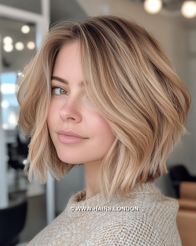 Creamy Honey Blonde Hair