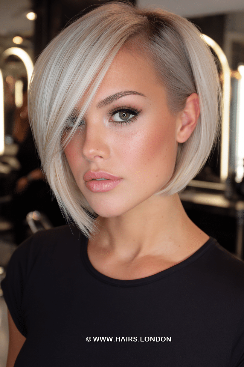 Icy Pearl Blonde Hair