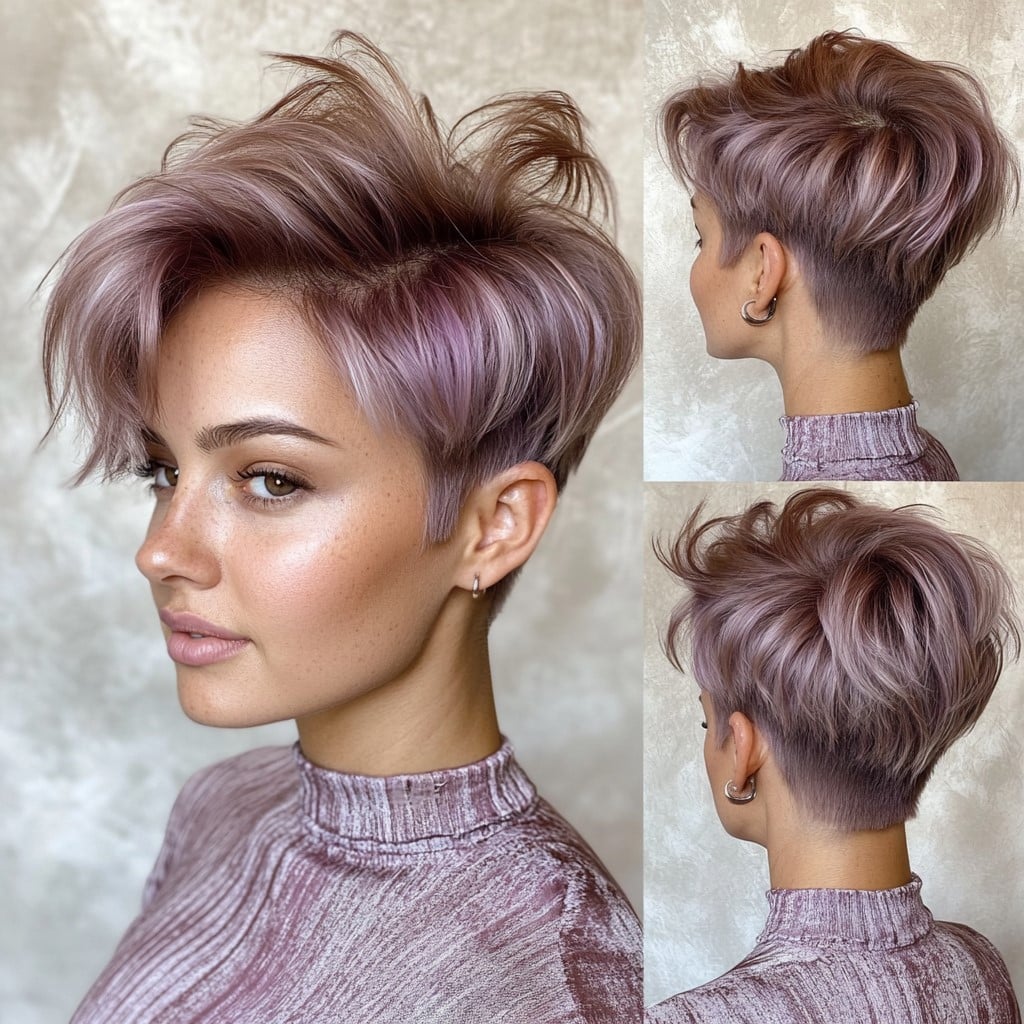 Dusty Rose Pixie Perfection