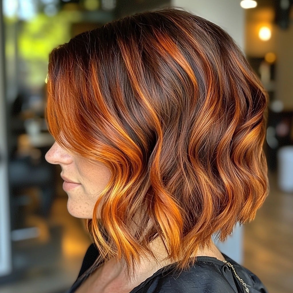 Fiery Copper Bob