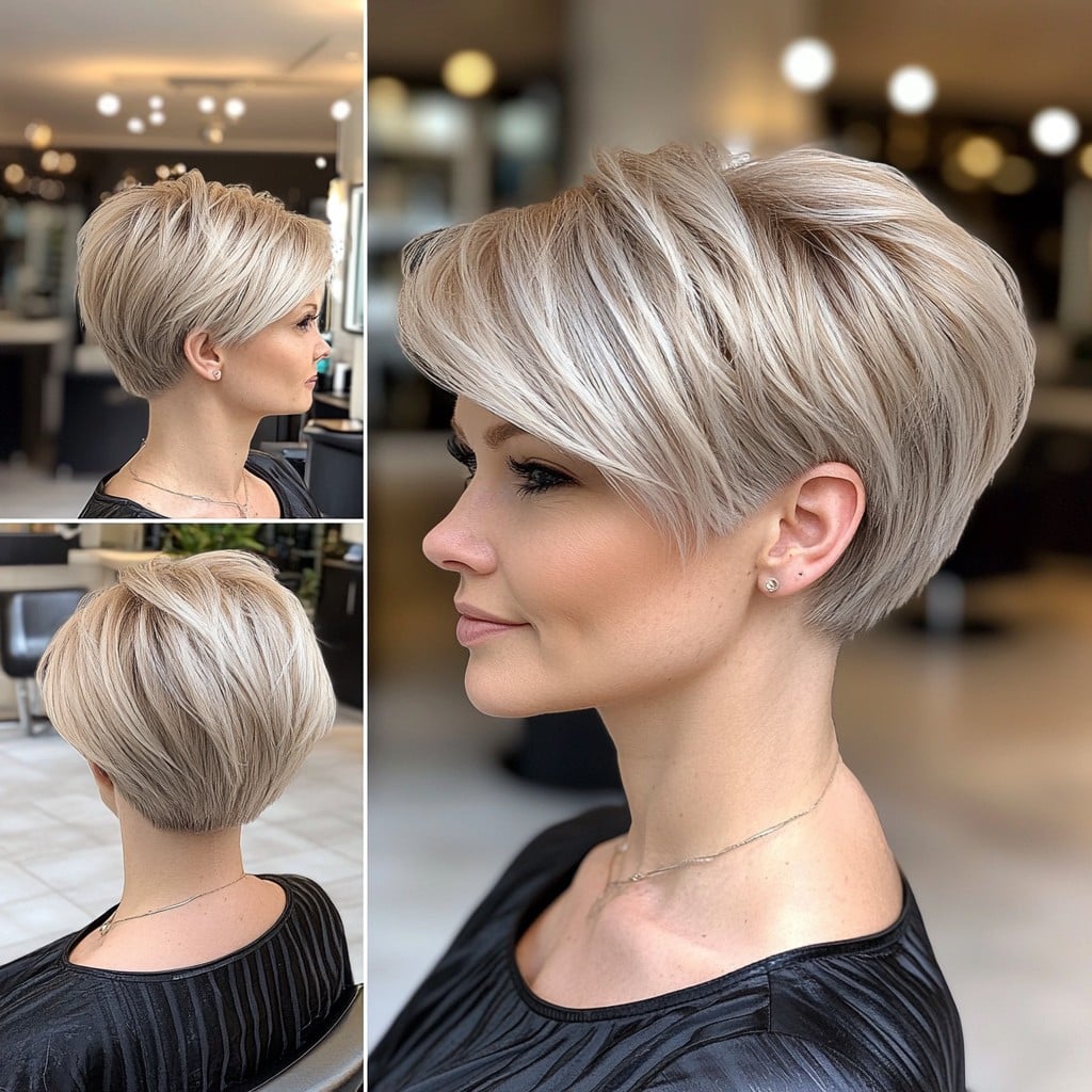 Icy Blonde Hair