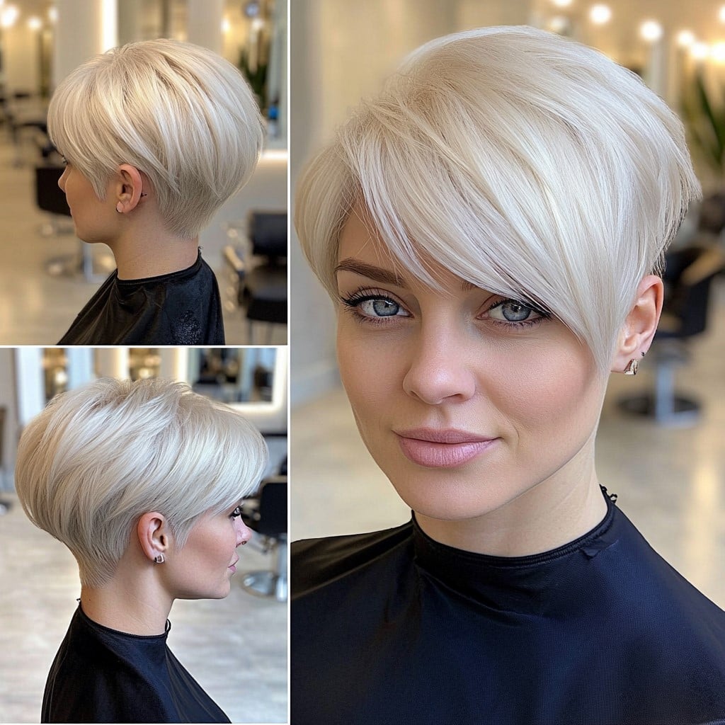 Icy Platinum Pixie Perfection