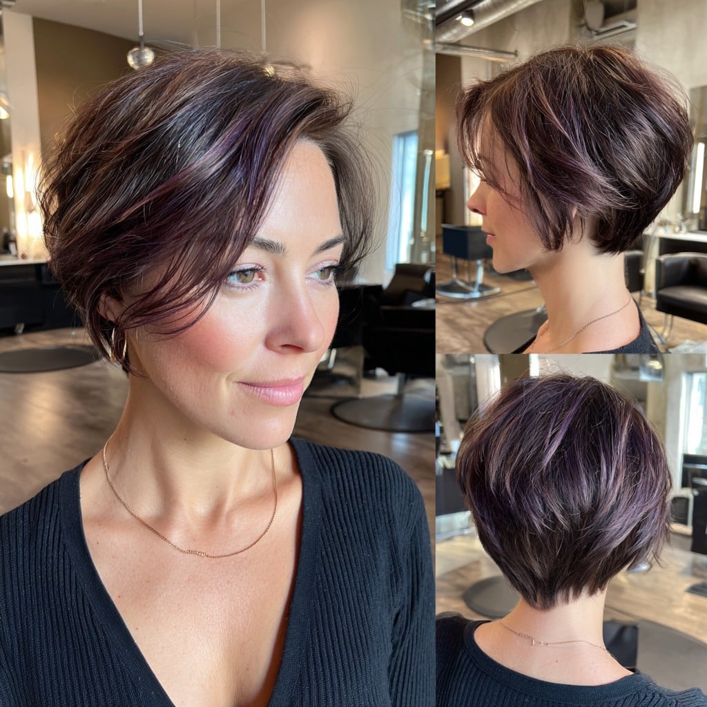Plum Espresso Hair