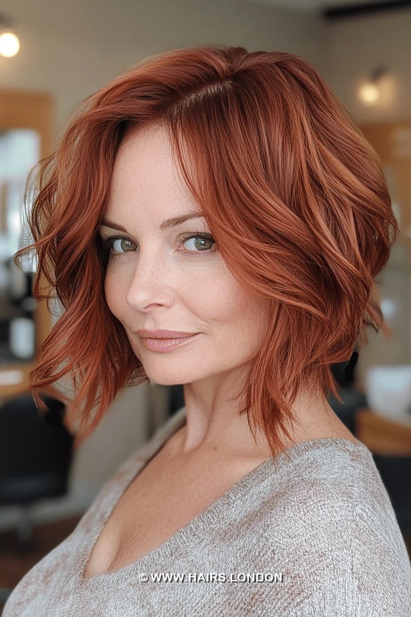 Radiant Copper Red Hair