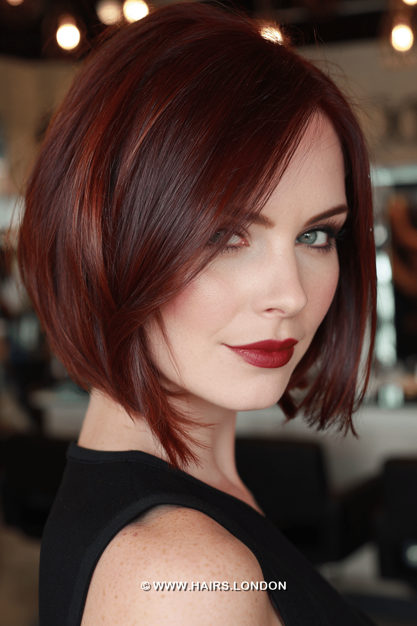 Rich Auburn Red Hair