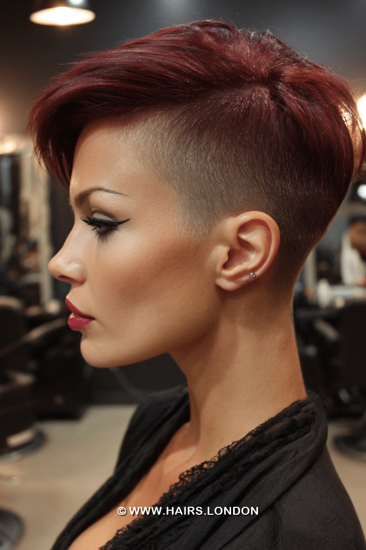 Rich Auburn Red Hair