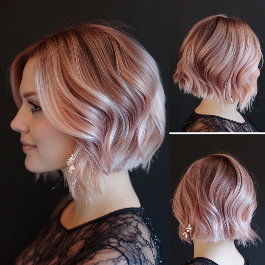 Rose Gold Bob