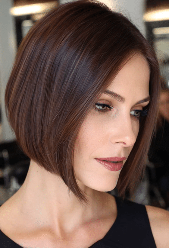 Rich Chestnut Brown Hair