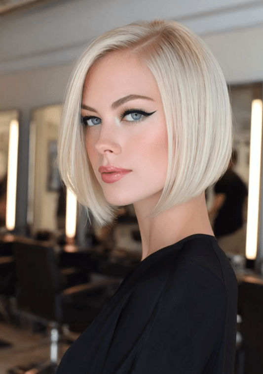 Creamy Vanilla Blonde Hair