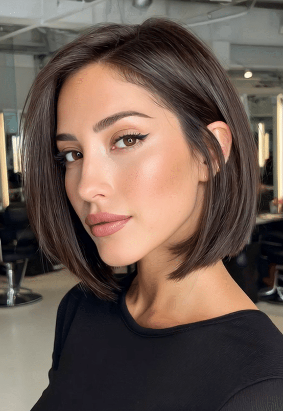 Soft Cocoa Brown Hair