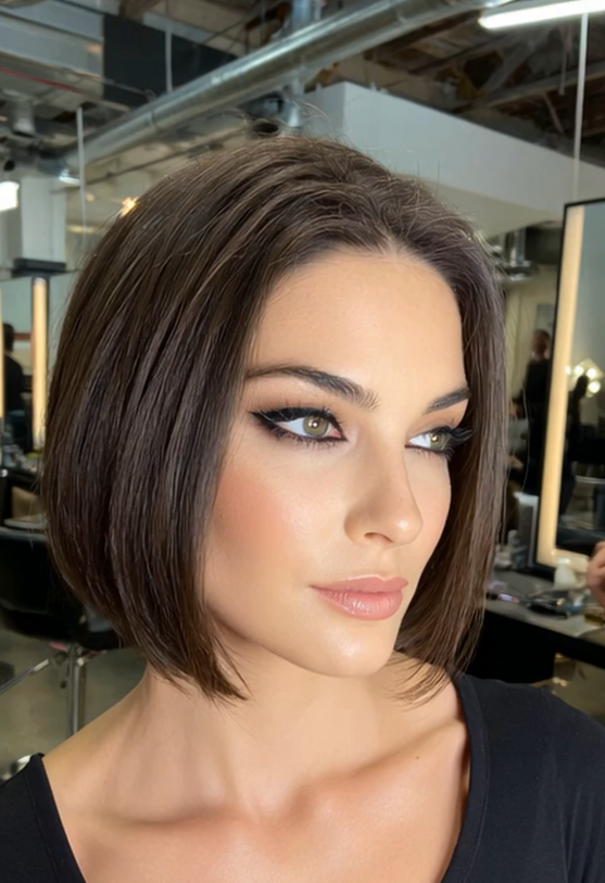 The 48 Most Stunning Stacked Bob Haircuts for 2026 Rich Espresso Brunette Hair
