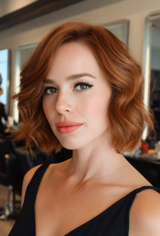 Warm Cinnamon Copper Hair