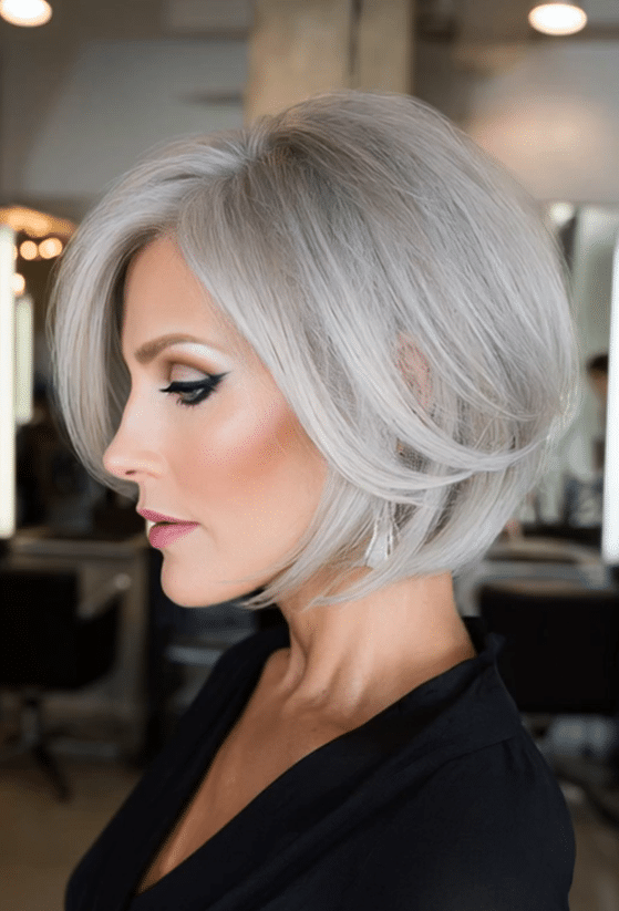 Icy Pearl Platinum Hair