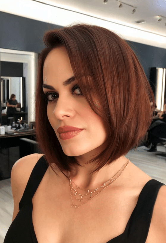 Rich Auburn Copper Hair