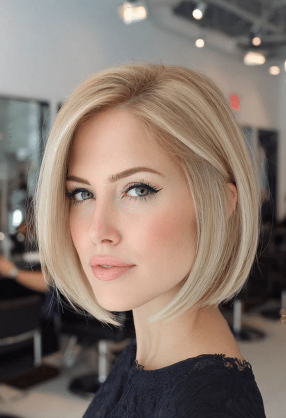 Creamy Vanilla Blonde Hair