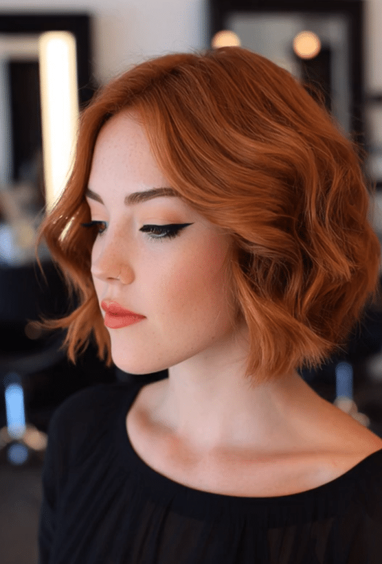 Vibrant Cinnamon Copper Hair