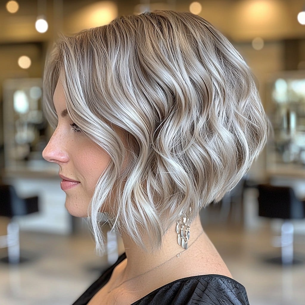 Silver Ash Blonde Hair