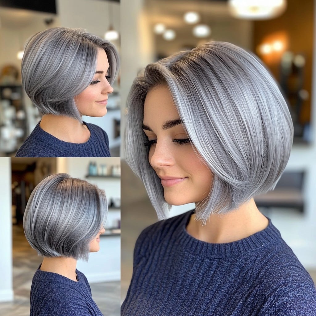 Silver Frost Bob