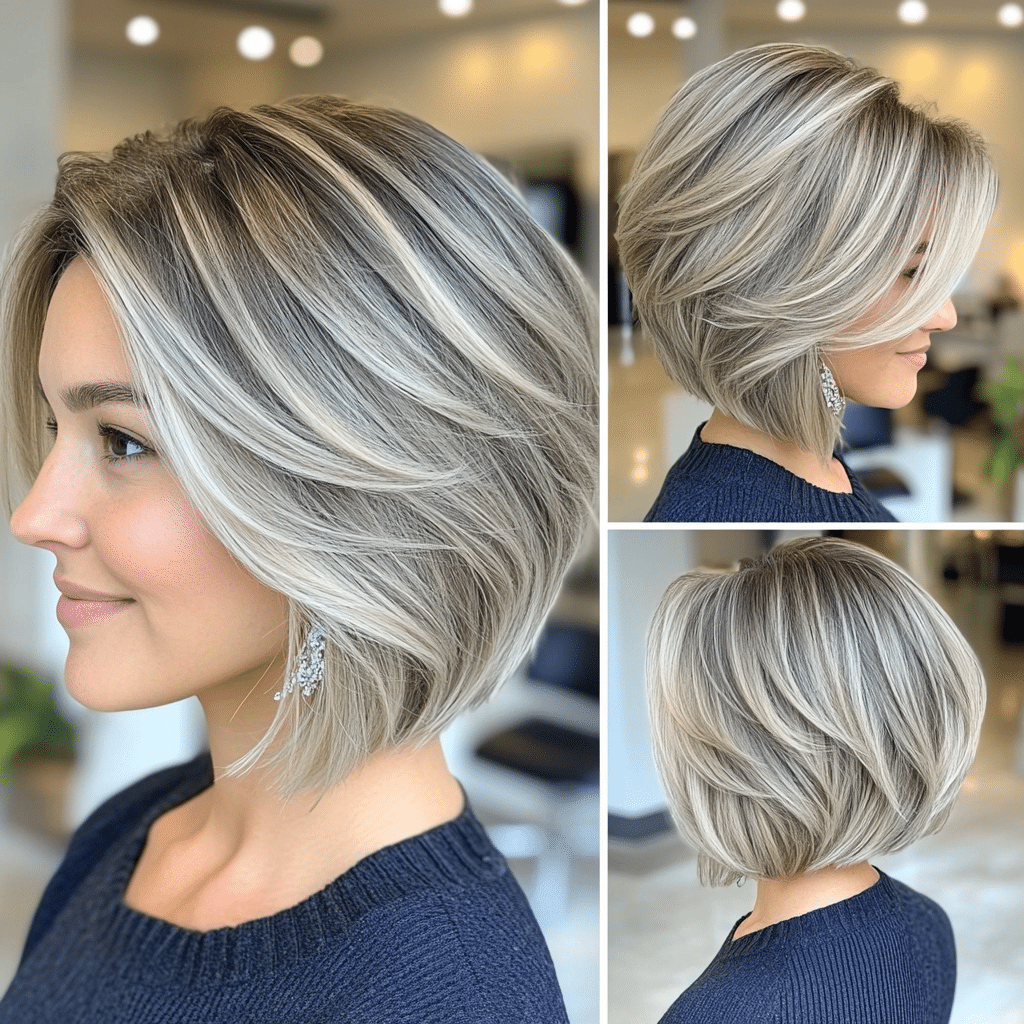 Soft Ash Blonde Balayage Hair