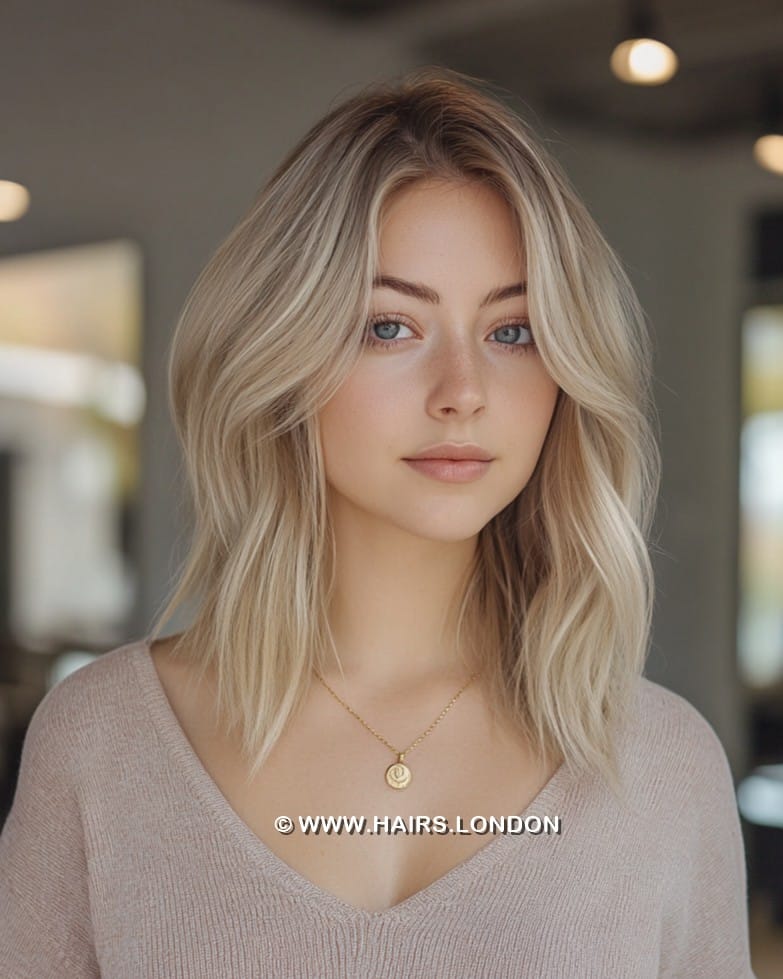 Soft Beige Blonde Hair