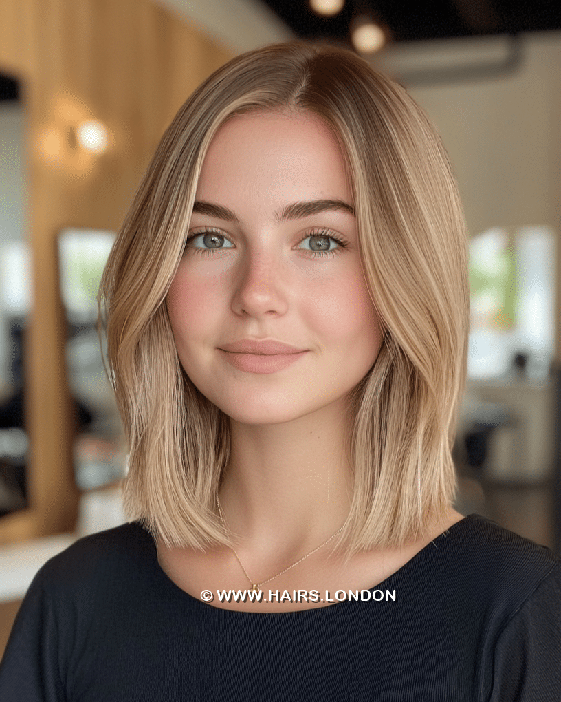 Soft Beige Blonde Hair